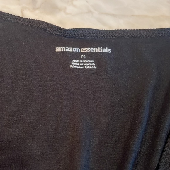 AMAZON ESSENTIAL DRESS SIZE M BLACK NEW - Picture 7 of 12